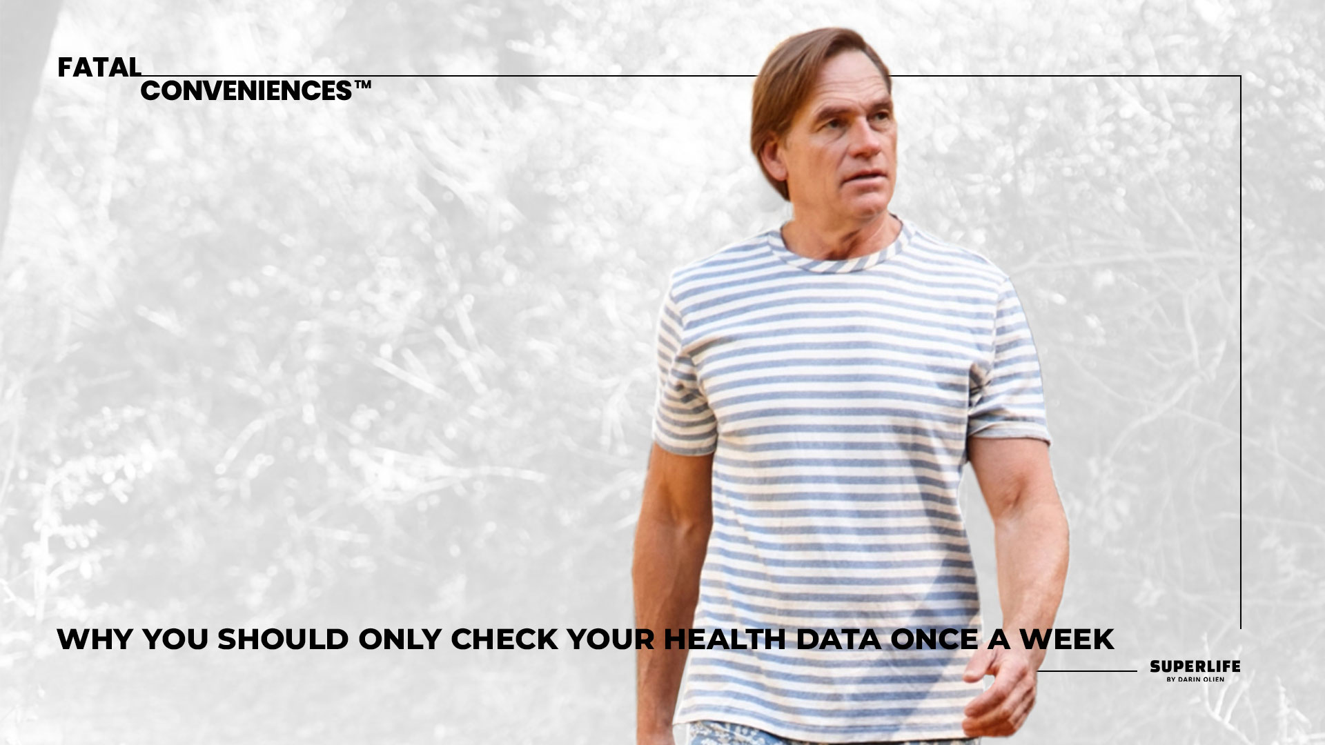 Why You Should Only Check Your Health Data Once a Week
