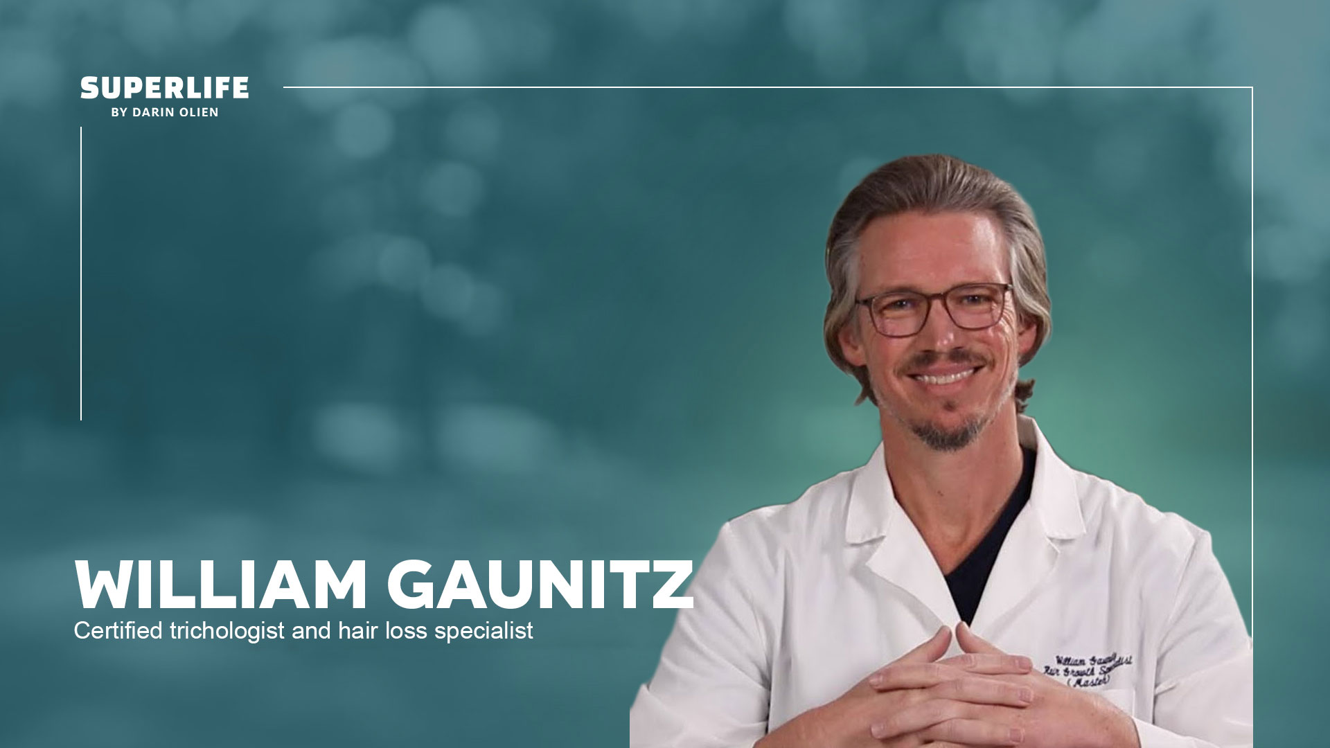 William Gaunitz: The Truth About Hair Loss, Regrowth & Why Most Treatments Fail